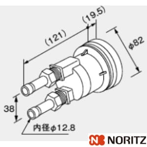 0705088 通販(卸価格)|ノーリツ 循環アダプターHX-SS 20Pならプロ