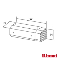 ROP-U305-24G 通販(卸価格)|リンナイ 側方排気アダプタならプロストア