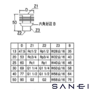 H350-25 通販(卸価格)|SANEI タンク取付金具ならプロストア ダイレクト