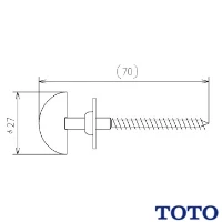 TOTO HH03032#NW1 化粧キャップセット