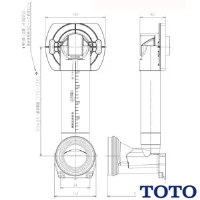 TOTO HP498M 床排水アジャスター