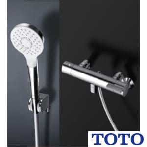TOTO TBV03412J 壁付サーモスタット混合水栓 通販(卸価格)|浴室水栓 