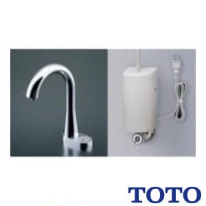 TOTO 台付自動水栓(単水栓、AC100V、手動) TEN76G-www.malaikagroup.com