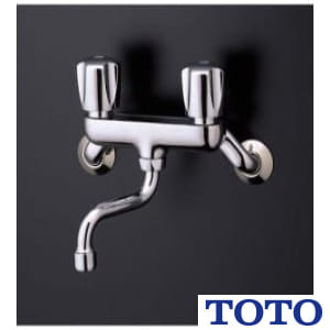 TKG20B2U 通販(卸価格)|TOTO 壁付2ハンドル混合水栓（泡まつ、共用