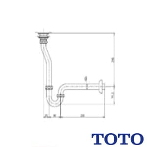 TOTO パブリック向け 洗面器用排水金具25mm 通販(卸価格)|パブリック