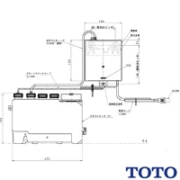 TLK01101JB 自動水石けん供給栓機能部（AC100V、1連、3Lタンク補給）