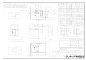 クリナップ ZRS90CBL19FTZ 商品図面 とってもクリーンフード プレミアムモデル センタータイプ 商品図面1