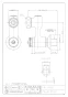 カクダイ 101-415 商品図面 アジャストクランク 商品図面1