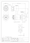 カクダイ 101-416 商品図面 アジャストクランク 商品図面1