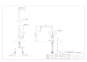 カクダイ 117-140-D 取扱説明書 商品図面 施工説明書 ｼﾝｸﾞﾙﾚﾊﾞｰ混合栓 ﾏｯﾄﾌﾞﾗｯｸ 商品図面1