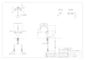 カクダイ 150-446 取扱説明書 商品図面 2ﾊﾝﾄﾞﾙ混合栓 商品図面1