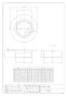 カクダイ 400-412-40 商品図面 ツバヒロ掃除口 商品図面1