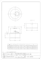 カクダイ 4120-75 商品図面 ゴム栓つき風呂栓 商品図面1