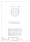カクダイ 4212-125 商品図面 外ネジ目皿 商品図面1