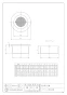 カクダイ 4247-75 商品図面 ステンレス防虫目皿 商品図面1