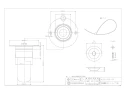 カクダイ 426-050-50 商品図面 洗濯排水口(トラップつき) 商品図面1