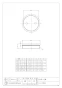 カクダイ 4402-40 商品図面 外ネジ掃除口 商品図面1