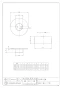 カクダイ 4407-50 商品図面 掃除口(耐火パイプ用) 商品図面1