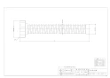 カクダイ 4545-2 商品図面 流し台用ホース(ねじこみ式) 50 商品図面1