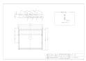 カクダイ 457-091 商品図面 施工説明書 キッチン用包丁差し 商品図面1