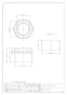 カクダイ 490-429-50 商品図面 排水アダプター 商品図面1