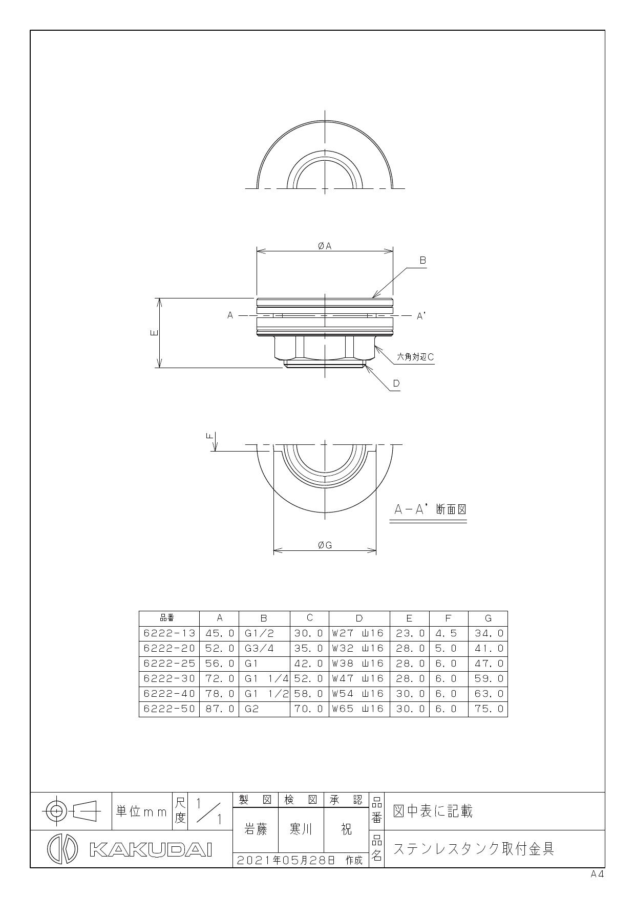 登場! カクダイ ステンレスタンク取付金具 6222-13 622213 株