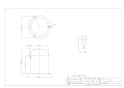 カクダイ 626-139 商品図面 施工説明書 立型散水栓ボックス(カギつき) 商品図面1