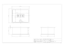 カクダイ 6261 商品図面 散水栓ボックス 商品図面1