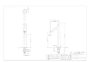 カクダイ 713-372 取扱説明書 商品図面 ｾﾝｻｰ水栓(ｽｰﾊﾟｰﾄｰﾙ) 商品図面1