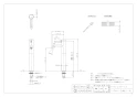 カクダイ 716-215-13 取扱説明書 商品図面 ｼﾝｸﾞﾙﾚﾊﾞｰ立水栓(ﾄｰﾙ) 商品図面1