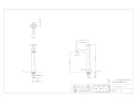 カクダイ 716-848-13 商品図面 立水栓(ﾄｰﾙ) 商品図面1