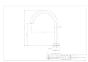 カクダイ 775-307 商品図面 スワンパイプ 商品図面1