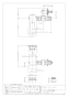 カクダイ 789-702-MY1 取扱説明書 商品図面 施工説明書 ワンホール用分岐金具(MYM用セット) 商品図面1