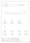 カクダイ 7923 商品図面 節水ハンドル 商品図面1