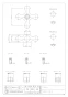 カクダイ 7940 商品図面 クロスハンドル 商品図面1