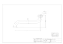 カクダイ 795-80-170 商品図面 Sパイプ(大) 170 商品図面1