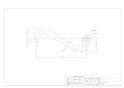 カクダイ 9118 商品図面 立上りSパイプ 170 商品図面1
