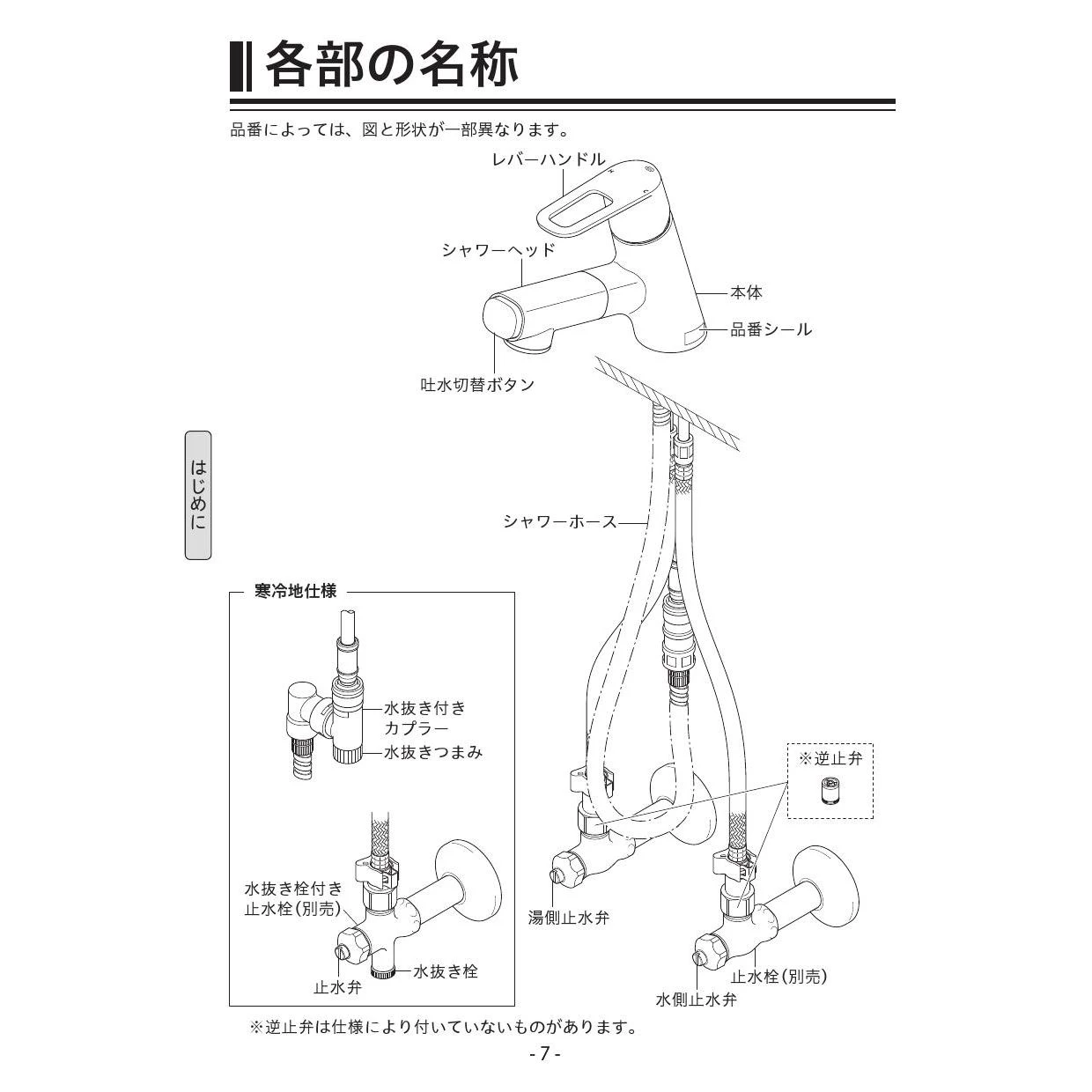 KVK FSL150DFT 取扱説明書 商品図面 施工説明書 分解図|KVK 洗面化粧室用シングル混合栓の通販はプロストア ダイレクト