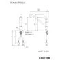 KVK KM5051TF 商品図面 分解図 シングルシャワー付混合栓 商品図面1