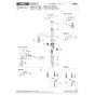 KVK KM5151TEC 取扱説明書 商品図面 施工説明書 分解図 シングル混合栓 分解図1