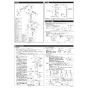 KVK KM6131ECHS 取扱説明書 商品図面 施工説明書 分解図 ビルトイン浄水器用シングルシャワー付混合栓 施工説明書2