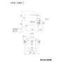 KVK MSK110KKCT 取扱説明書 商品図面 施工説明書 分解図 シングル混合栓 商品図面1
