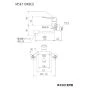 KVK MSK110K 取扱説明書 商品図面 施工説明書 分解図 シングル混合栓 商品図面1