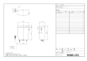 LIXIL(リクシル) BC-Z30H BW1+DT-Z350H BW1+CW-EA22QC BW1 取扱説明書 商品図面 施工説明書 アメージュ便器+シャワートイレパッソ 商品図面1