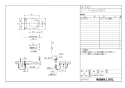 LIXIL(リクシル) BC-Z30P BW1+DT-Z350 BW1+CW-EA21 BW1 取扱説明書 商品図面 施工説明書 アメージュ便器床上排水+パッソ 商品図面1