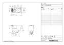 LIXIL(リクシル) BC-Z30S BW1+DT-Z380 BW1+CW-EA23QC BW1 取扱説明書 商品図面 施工説明書 アメージュ便器床排水+パッソ 商品図面1