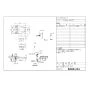 LIXIL(リクシル) CW-EA21QA-C BW1 シャワートイレ パッソ 便フタなし 取扱説明書 商品図面 施工説明書 シャワートイレ パッソ 便フタなし 商品図面1