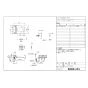 LIXIL(リクシル) CW-PC12QC-NEC BW1 取扱説明書 商品図面 施工説明書 シャワートイレ スリムタイプ 便フタなし仕様 商品図面1