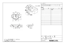 LIXIL(リクシル) L-62FC/BW1+AM-300C+LF-30SAL+LF-62L+KF-1X2 取扱説明書 商品図面 はめ込み前丸手洗器+AM-300Cセット 商品図面1