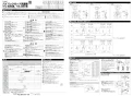 LIXIL(リクシル) L-A951M2F 取扱説明書 施工説明書 ハイバックガード洗面器 Mサイズ 自動水栓＋水石けん供給栓セット 施工説明書1